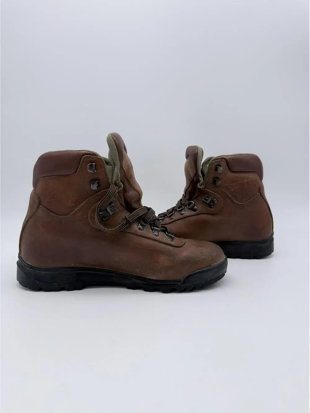 Asolo AFX 520 Women's Gore-Tex Leather Hiking Boots Brown Size 9 Vintage - Picture 9 of 13